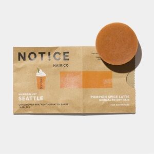 Notice Hair Co. Pumpkin Spice Latte Conditioner Bar